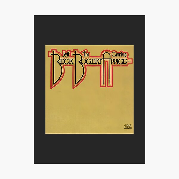 Item preview, Jeff Beck Beck Bogert Appice Classic Rock Band Vintage Style Design designed and sold by Larathdilat.
