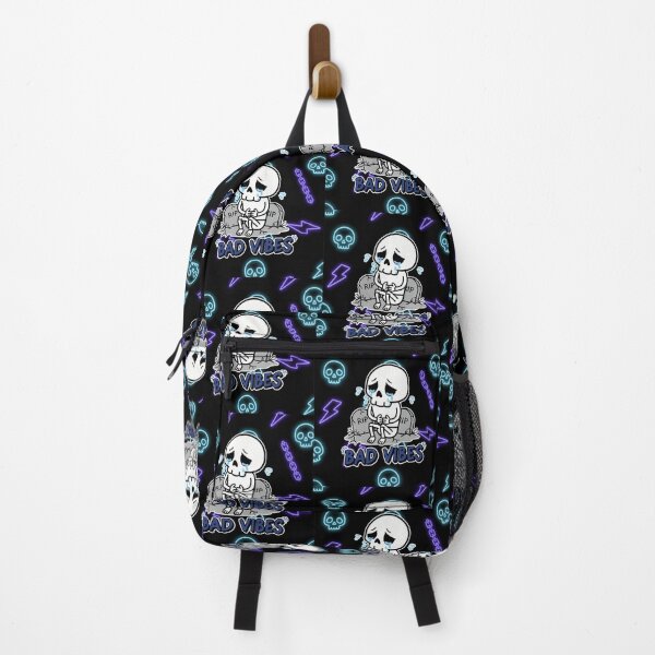 Item preview, Bad Vibes Crying Skeleton Cartoon designed and sold by Taridesign.