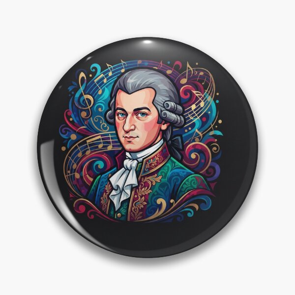 Item preview, Wolfgang Amadeus Mozart Classical Music Portrait designed and sold by Owcomm.