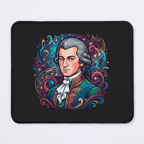 Item preview, Wolfgang Amadeus Mozart Classical Music Portrait designed and sold by Owcomm.