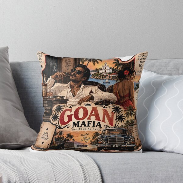Item preview, Goan Mafia — Paradise Has Its People designed and sold by Goanheartprints.