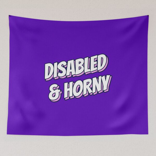 Item preview, Disabled and H*rny 2 designed and sold by The Petite Me.