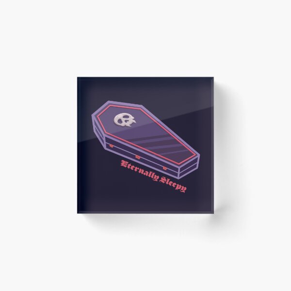 Item preview, Eternally Sleepy - Vampire Coffin designed and sold by ZephyrVyn.