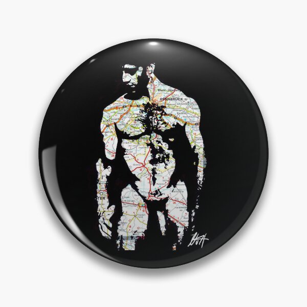 Item preview, Big Muscled Hairy Gay Otter Map Art By NLMKArtStudio designed and sold by NLMKArtStudio.