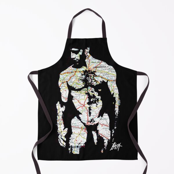 Item preview, Big Muscled Hairy Gay Otter Map Art By NLMKArtStudio designed and sold by NLMKArtStudio.