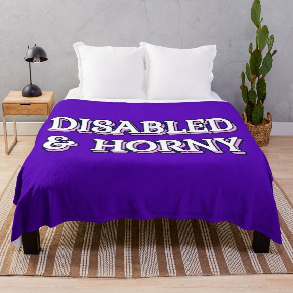 Item preview, Disabled and H*rny designed and sold by thelittleme.