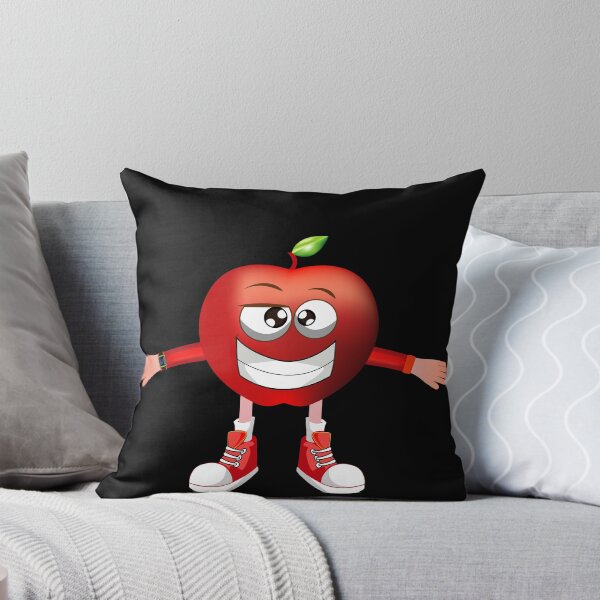 Item preview, Sarcastic Apple Animated Character Boy Version designed and sold by ExpressiveToon.