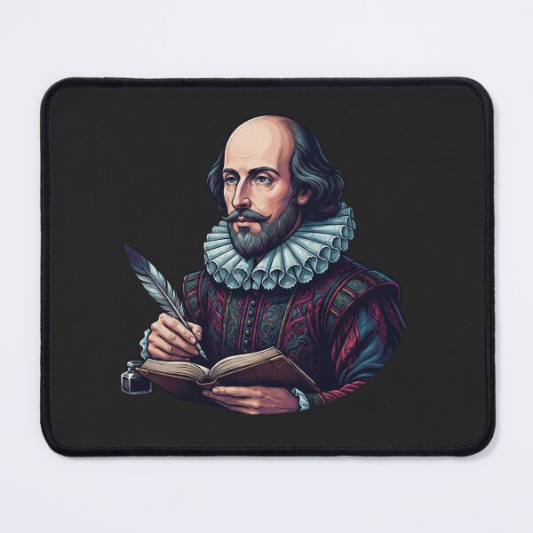 Item preview, William Shakespeare Writing With Quill And Ink designed and sold by Owcomm.