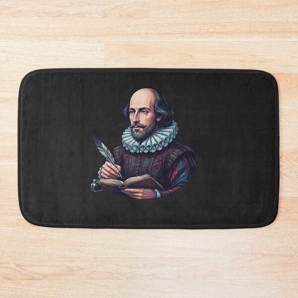 Item preview, William Shakespeare Writing With Quill And Ink designed and sold by Owcomm.