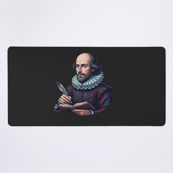 Item preview, William Shakespeare Writing With Quill And Ink designed and sold by Owcomm.
