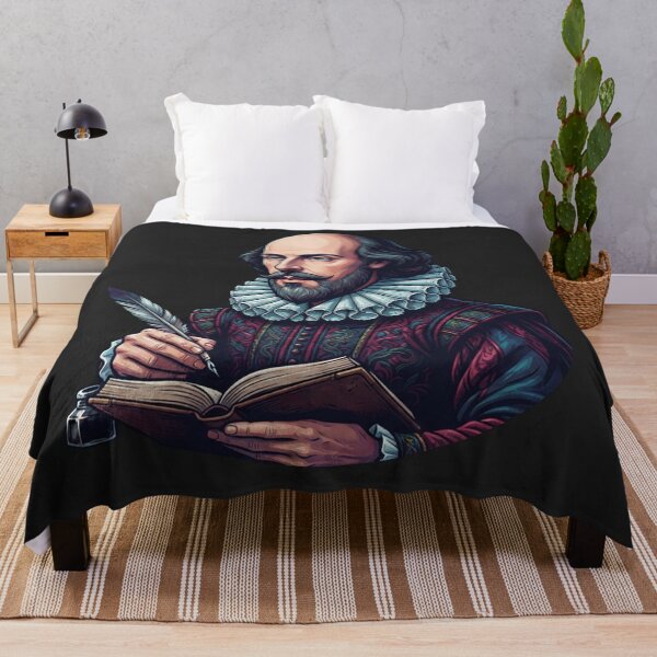 Item preview, William Shakespeare Writing With Quill And Ink designed and sold by Owcomm.