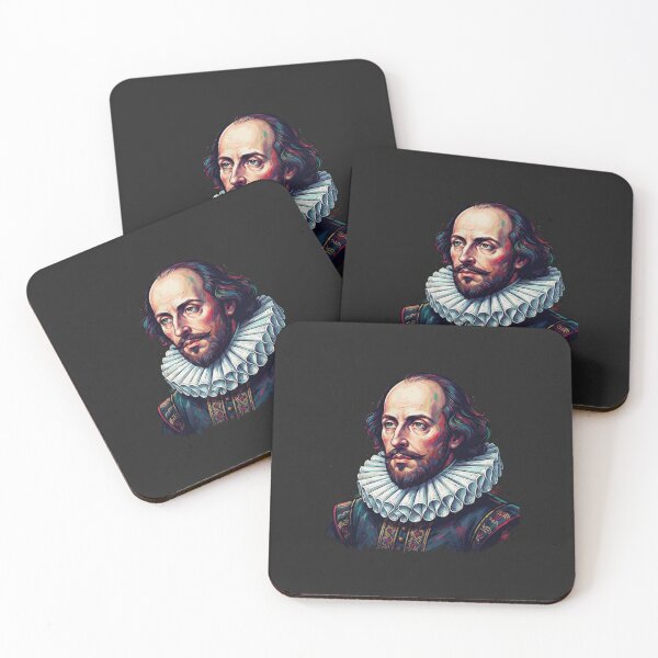 Item preview, William Shakespeare Portrait Vintage Literary Masterpiece designed and sold by Owcomm.