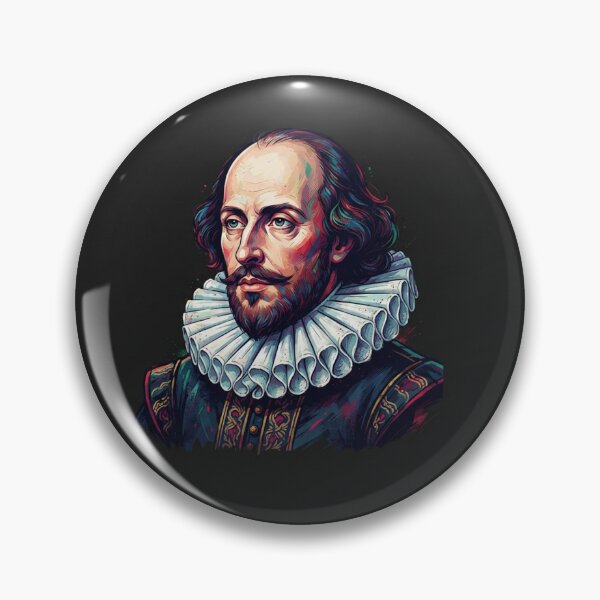 Item preview, William Shakespeare Portrait Vintage Literary Masterpiece designed and sold by Owcomm.