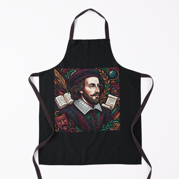 Item preview, William Shakespeare Renaissance Author Portrait Graphic designed and sold by Owcomm.