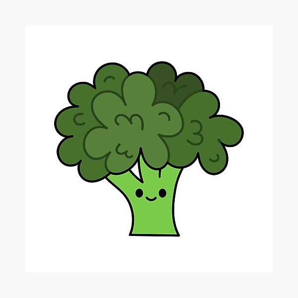 Item preview, Broccoli designed and sold by SideQuestDoodles.