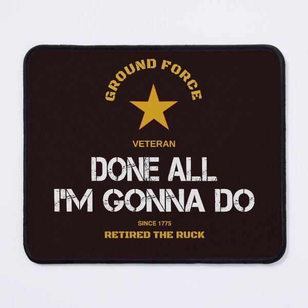 Item preview, GROUND FORCE VETERAN GEAR designed and sold by LoggyDogDesigns.