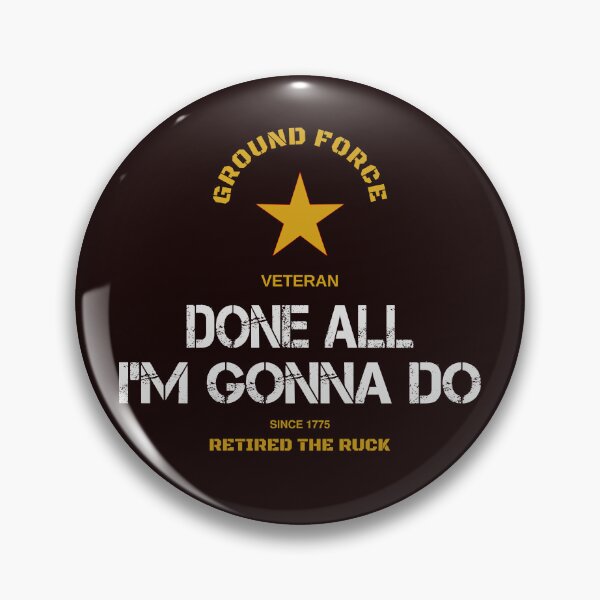 Item preview, GROUND FORCE VETERAN GEAR designed and sold by LoggyDogDesigns.