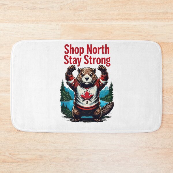 Item preview, Shop North, Stay Strong - Beaver designed and sold by Flowercita.
