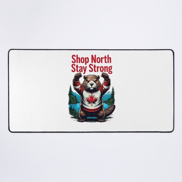 Item preview, Shop North, Stay Strong - Beaver designed and sold by Flowercita.