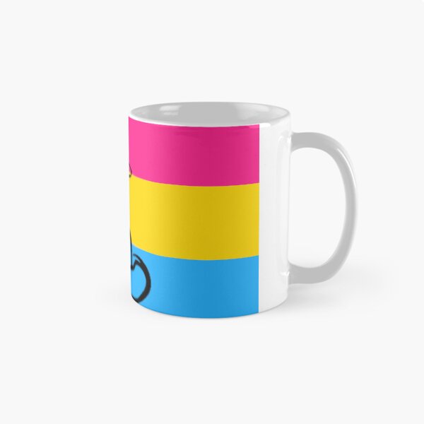 Item preview, Fox with the pan pride flag designed and sold by TimesTwoAngela.
