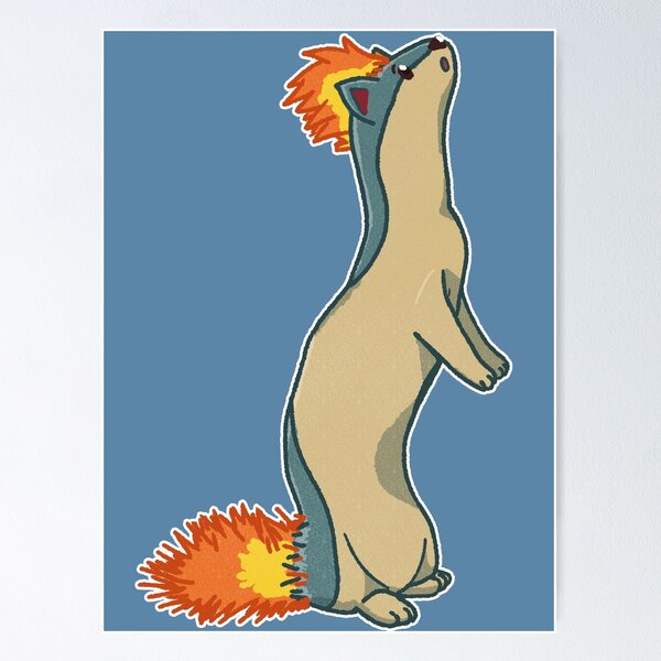 Item preview, Cute Ferret designed and sold by wakbu.png.