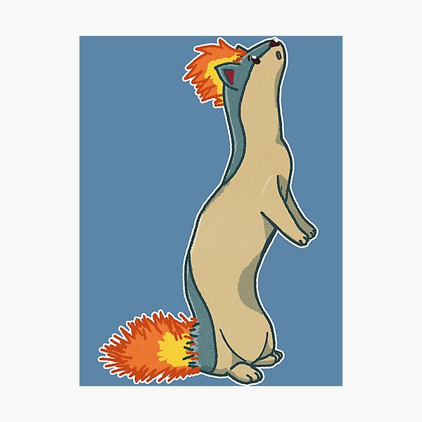 Item preview, Cute Ferret designed and sold by wakbu.png.