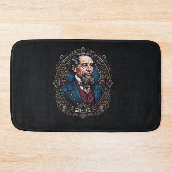 Item preview, Charles Dickens Victorian Vintage Portrait Fine Art designed and sold by Owcomm.