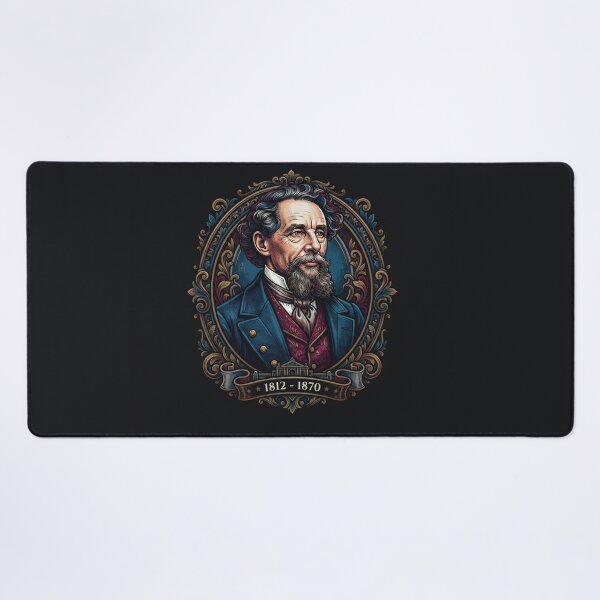 Item preview, Charles Dickens Victorian Vintage Portrait Fine Art designed and sold by Owcomm.