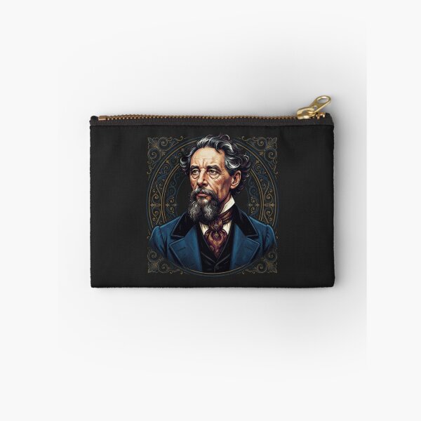 Item preview, Charles Dickens Victorian Era Portrait Illustration designed and sold by Owcomm.