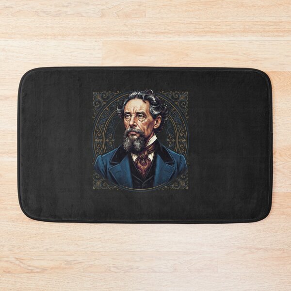 Item preview, Charles Dickens Victorian Era Portrait Illustration designed and sold by Owcomm.