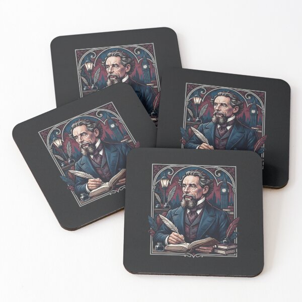 Item preview, Classic Author Charles Dickens Writing Masterpiece designed and sold by Owcomm.