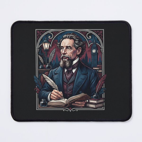 Item preview, Classic Author Charles Dickens Writing Masterpiece designed and sold by Owcomm.