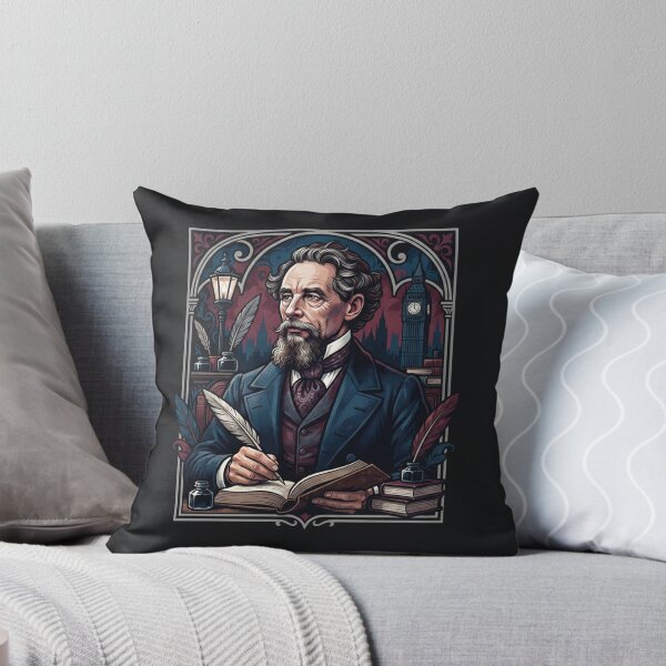 Item preview, Classic Author Charles Dickens Writing Masterpiece designed and sold by Owcomm.