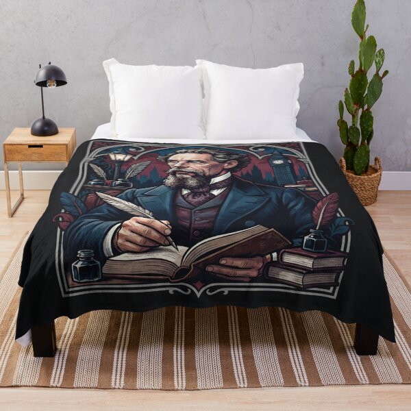 Item preview, Classic Author Charles Dickens Writing Masterpiece designed and sold by Owcomm.