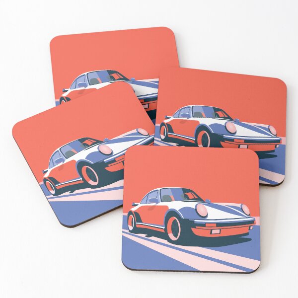 Artikelvorschau, Porsche 930 Turbo Pop-Art-Druck entworfen und verkauft von blackdogshop.