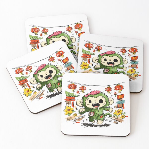 Item preview, Cute Chinese New Year of the Monkey designed and sold by HRSCreates.