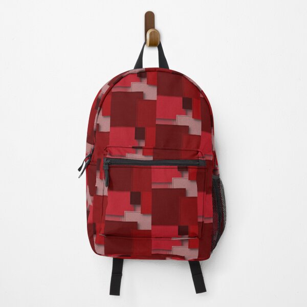 Item preview, Abstract Red Textured Geometric Layers designed and sold by Javier Narváez Solarte.