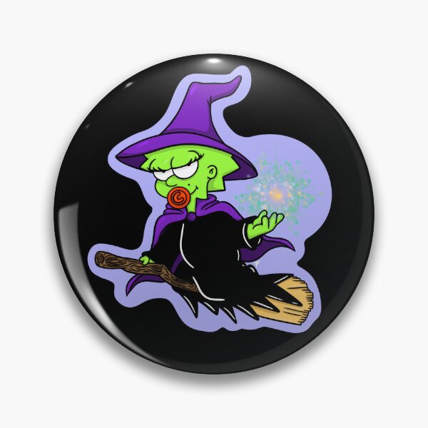 Item preview, Witchy Maggie - Purple Outline  designed and sold by The Abysmall.