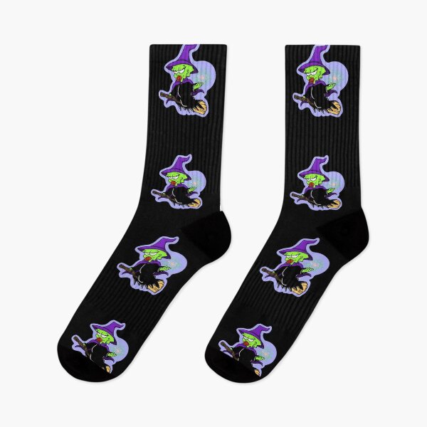 Item preview, Witchy Maggie - Purple Outline  designed and sold by The Abysmall.