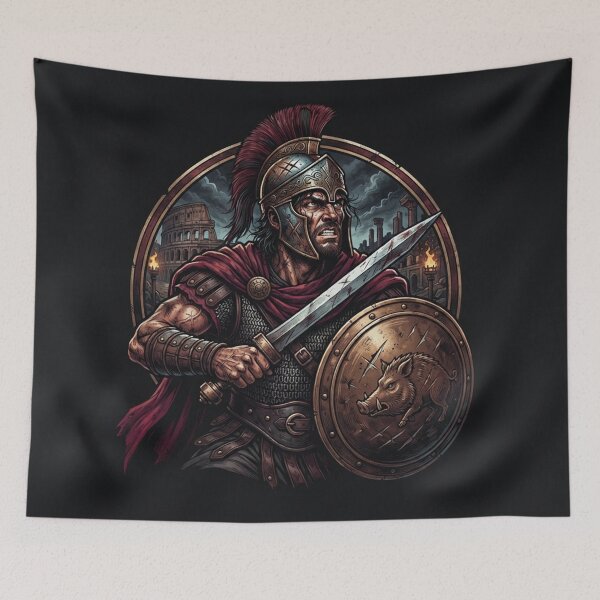 Item preview, Roman Gladiator Warrior Portrait designed and sold by Owcomm.