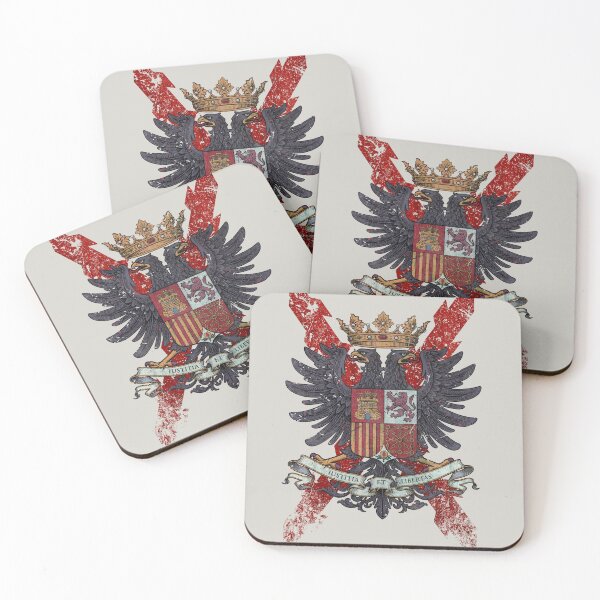 Item preview, Spanish Imperial Eagle & Burgundy Cross  designed and sold by Lidra Zehcnas.