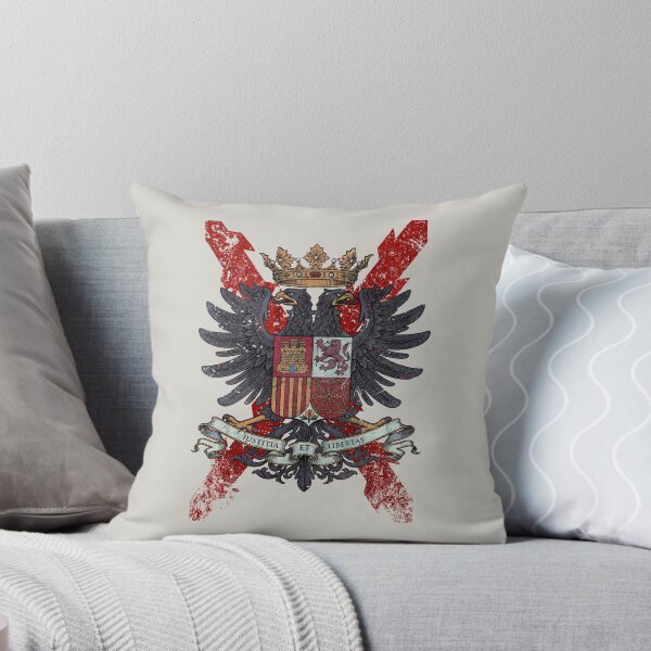 Item preview, Spanish Imperial Eagle & Burgundy Cross  designed and sold by Lidra Zehcnas.