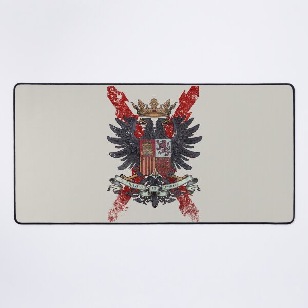 Item preview, Spanish Imperial Eagle & Burgundy Cross  designed and sold by Lidra Zehcnas.