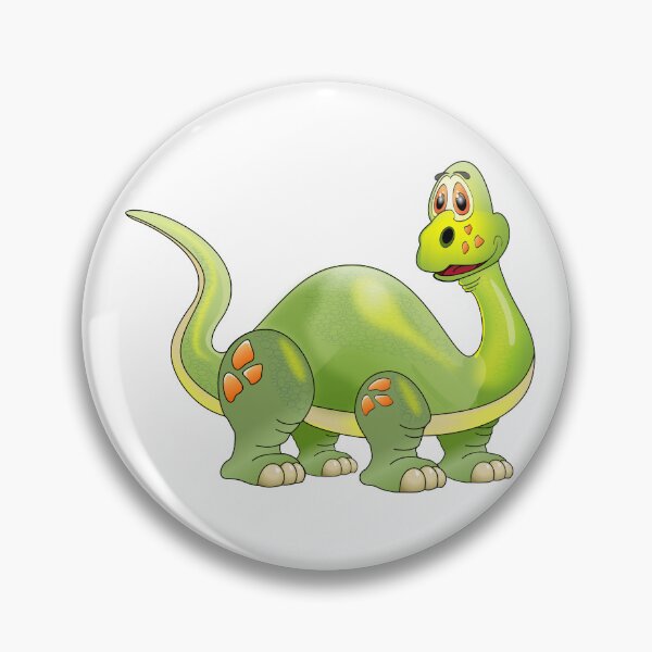 Item preview, Green Brontosaurus Cartoon designed and sold by Scott Hayes.