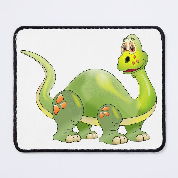 Item preview, Green Brontosaurus Cartoon designed and sold by Scott Hayes.