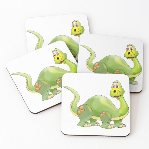 Item preview, Green Brontosaurus Cartoon designed and sold by Scott Hayes.
