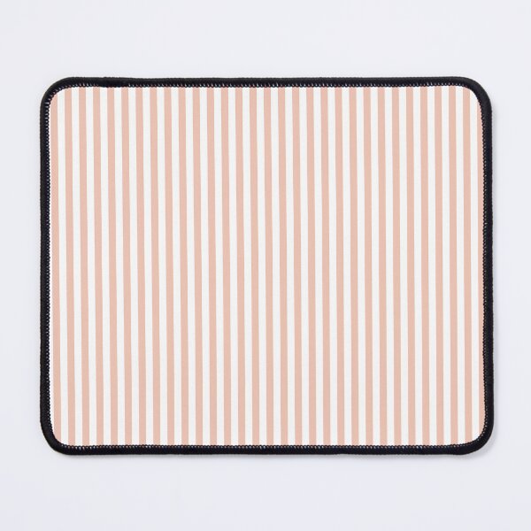Item preview, Salmon pink and white vertical stripes pattern designed and sold by Karf ..