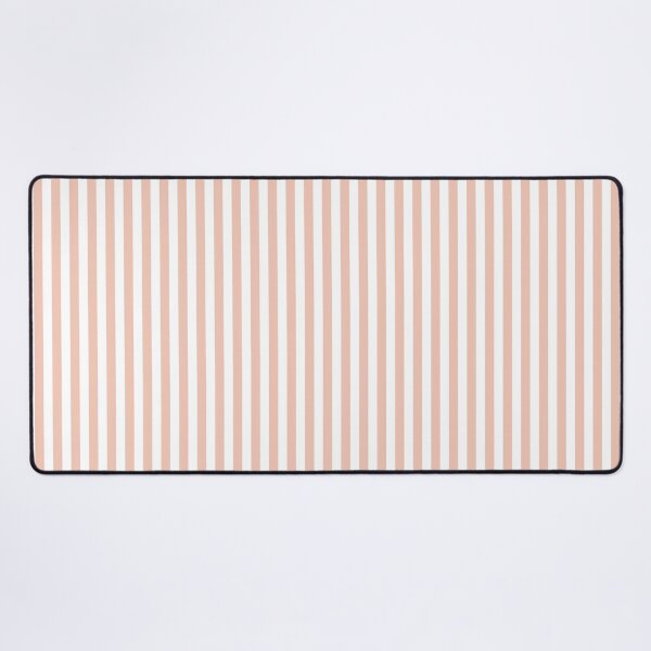 Item preview, Salmon pink and white vertical stripes pattern designed and sold by Karf ..