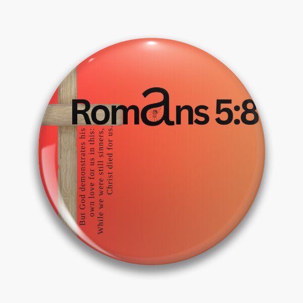 Item preview, Graphic Design - Romans 5:8 (landscape) designed and sold by Boy and Belugee Studio.