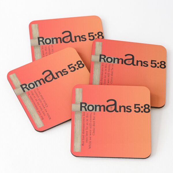 Item preview, Graphic Design - Romans 5:8 (landscape) designed and sold by Boy and Belugee.